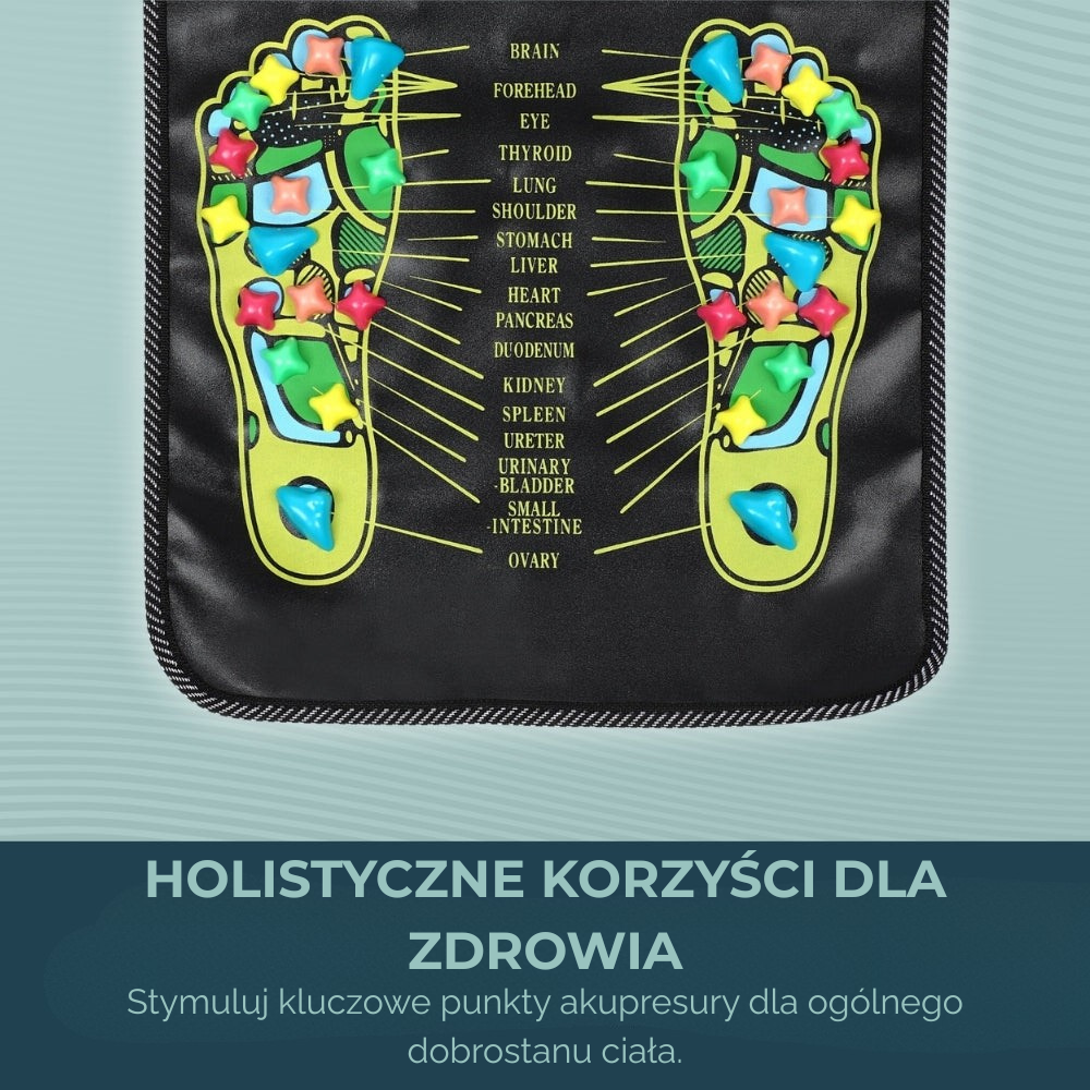 Zdrowe Stopy™ Rewitalizująca Mata Akupresurowa